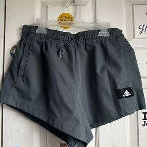 Adidas Gray Athletic Shorts